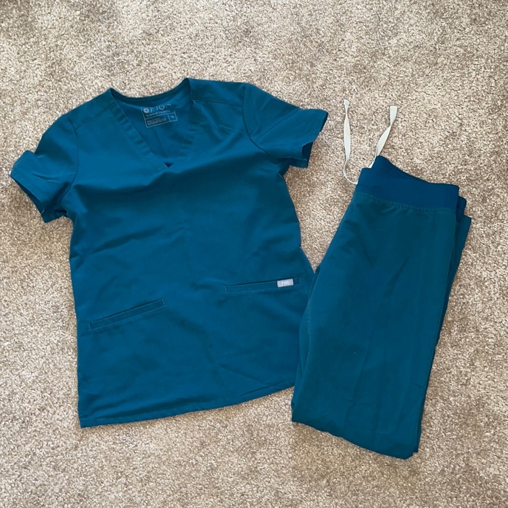 FIGS Caribbean Blue Set XS/S